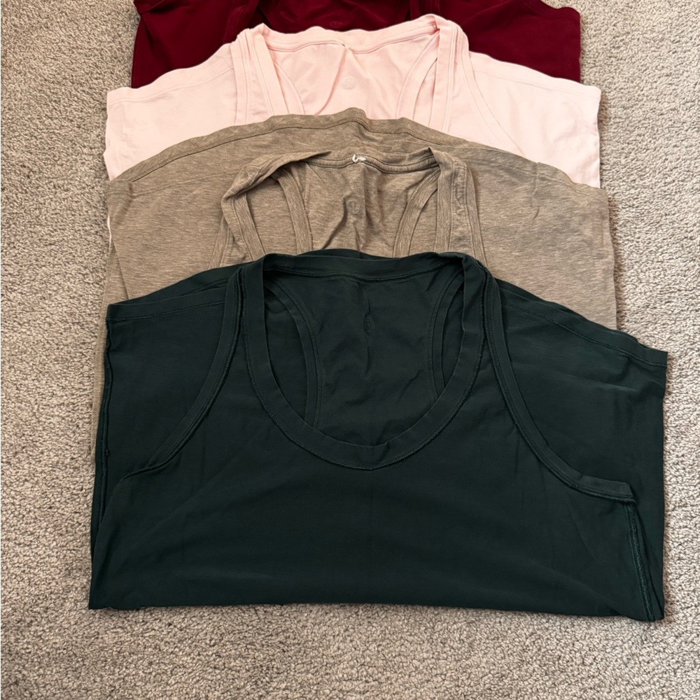 Lululemon Bundle of Color Tank Tops
